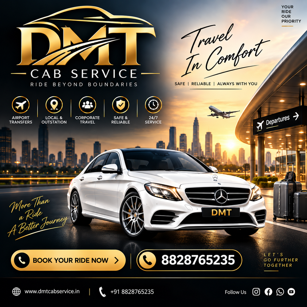 DMT premium cab service